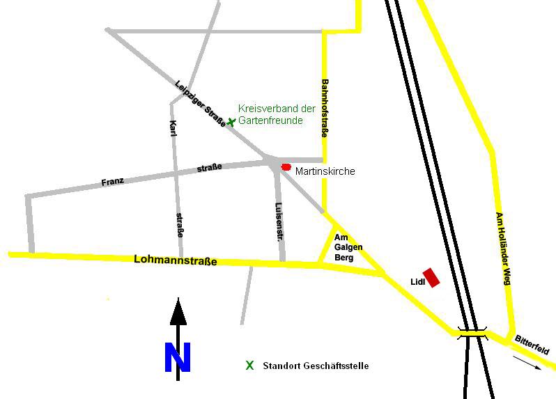 Anfahrtsskizze
